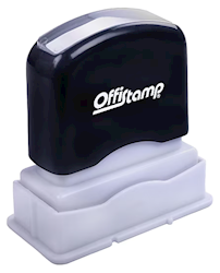 STAMP, PRE-INKED, OFFISTAMP, RECEIVED, RED INK LARGE
